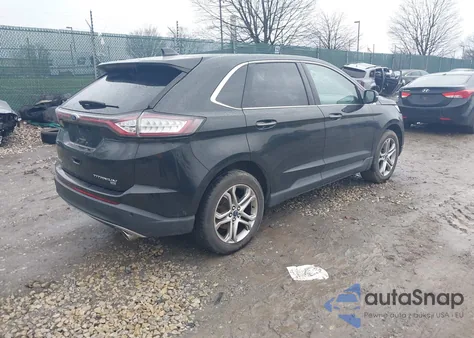 2015 Ford Edge Titanium from USA, damaged, VIN 2FMPK4K89FBB05271
